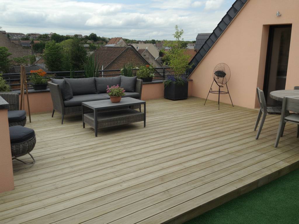 Plot de terrasse jouplast : une solution technique pour terrasse surélevée