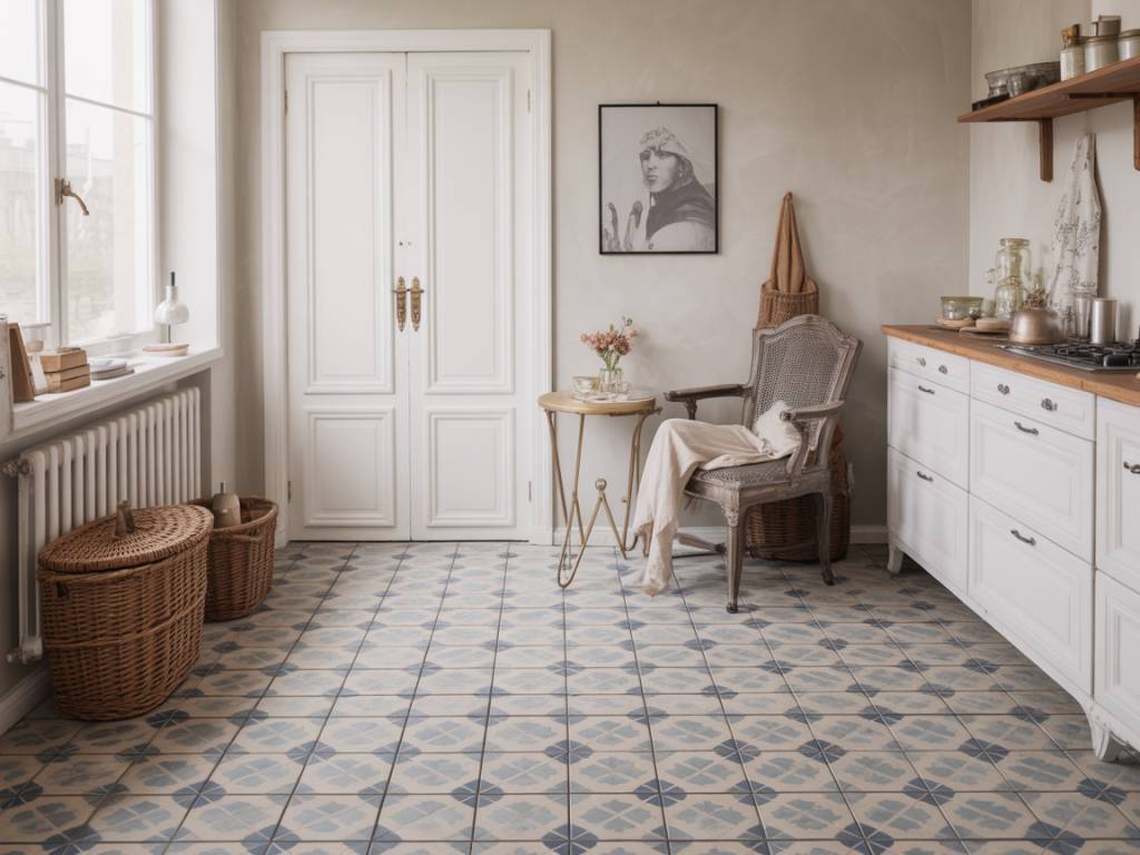 Carrelage victorien : inspiration rétro chic pour sols et murs élégants